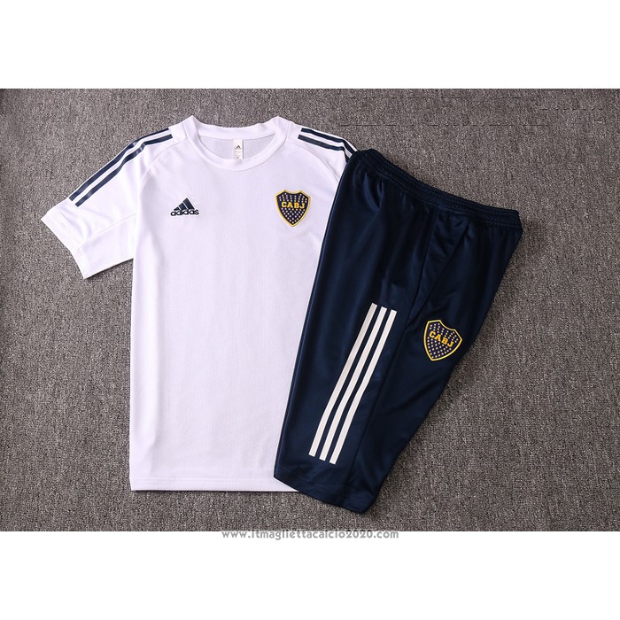 Tuta da Track Boca Juniors Manica Corta 2020 2021 Bianco